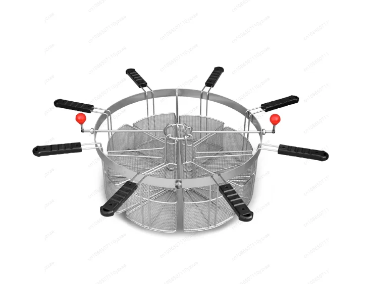 Dumplings and Chips Sub-cooking Basket Noodle Stoves Malatang Vegetables Chaos Stainless Steel Sub-cooking Basket