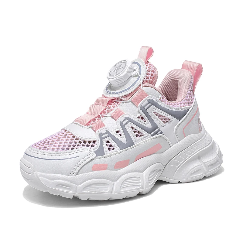 

Summer Breathable Single Mesh Kids Stylish Casual Sports Shoes