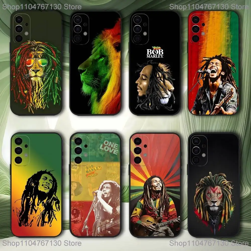 Funda de teléfono A-Anuel AA Rapper para Samsung S25, S24, S21, S22, S23, S30, Ultra, S20, Plus, Fe, Lite, 5G, funda negra