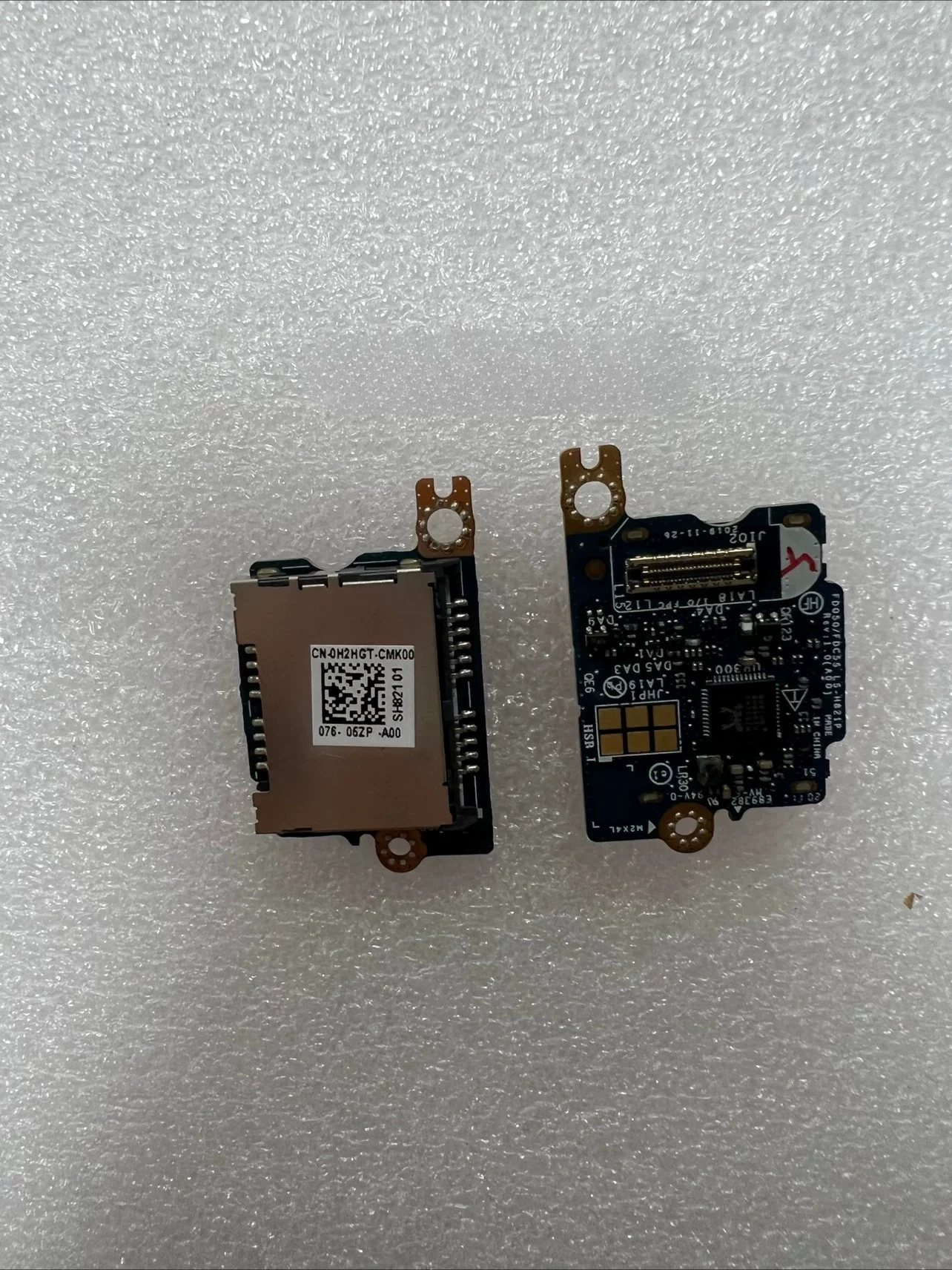 For Dell XPS 9500 SD Card Reader I/O Circuit Sub - board Audio Board LS-H821P CN-H2HGT, Laptop Internal Repair Part