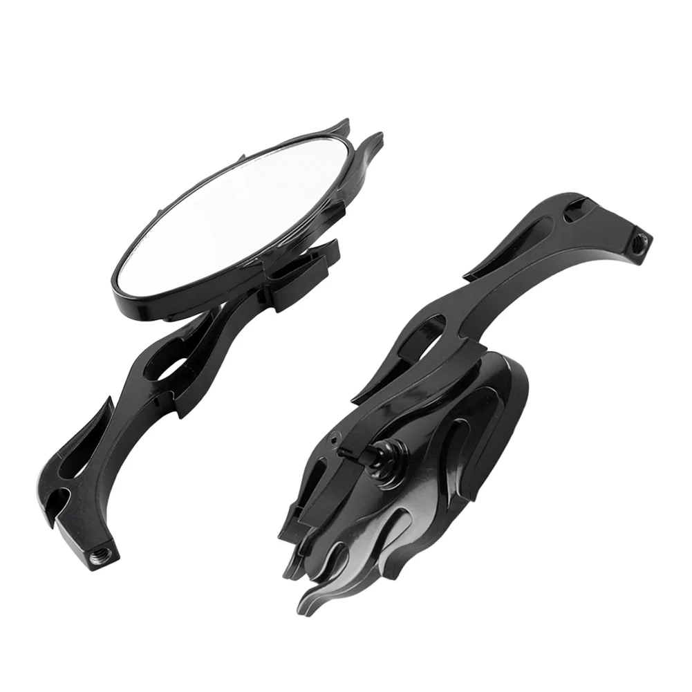 Motorcycle Rearview Mirror Handle Bar Side Mirrors For Honda CB900C Custom 1982 1Pair