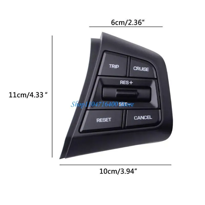 

y1gd 1.6L Steering Wheel Switch Trip Cruise Cancel Right Side Button Heating Safe Drive for Hyundai