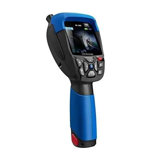 BS-280 Video Borescope Endoscope With 3.5" Color TFT LCD Gooseneck Industrial Endoscope