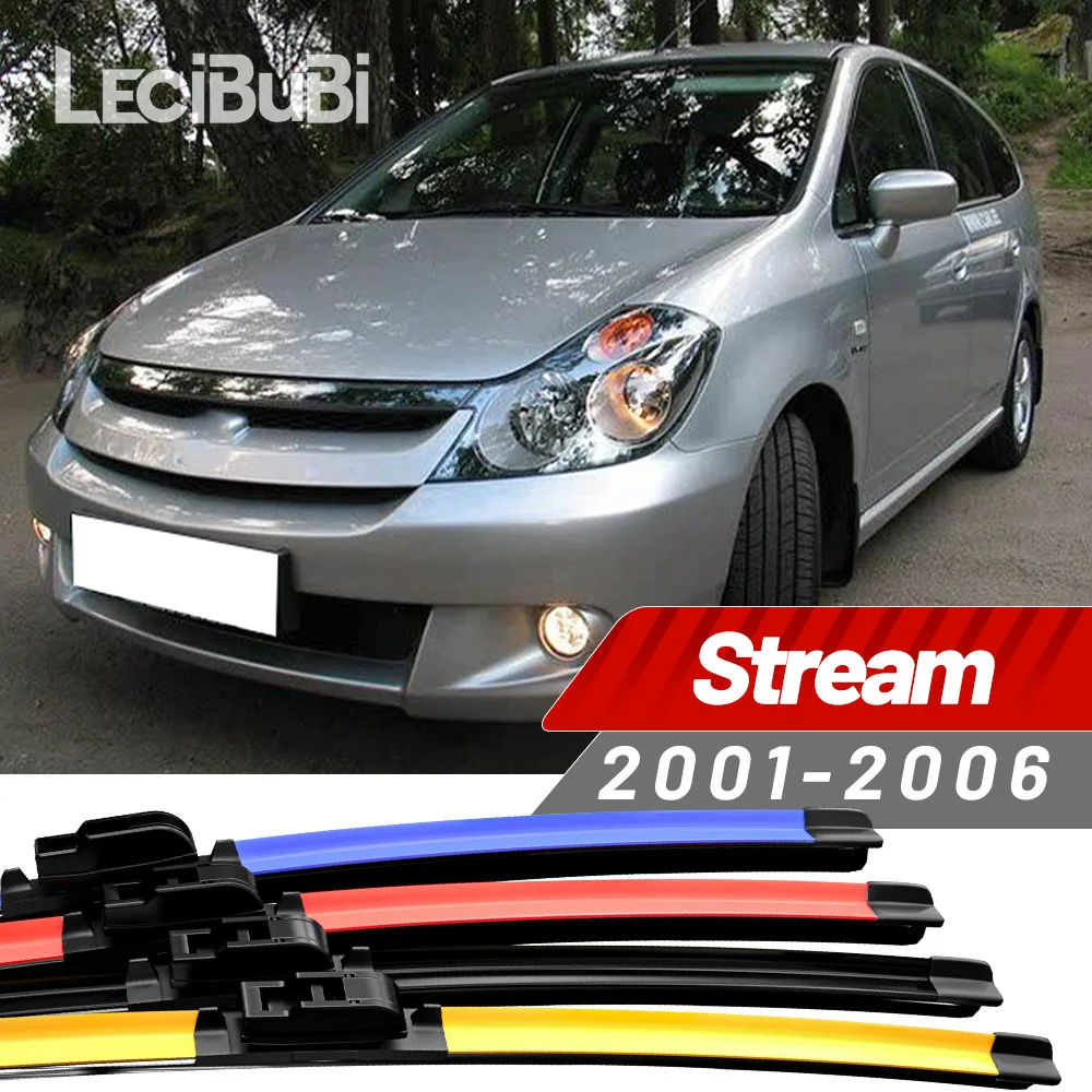 2 szt. Pióra wycieraczek przedniej szyby do Honda Stream 2001-2006 2002 2003 2004 2005