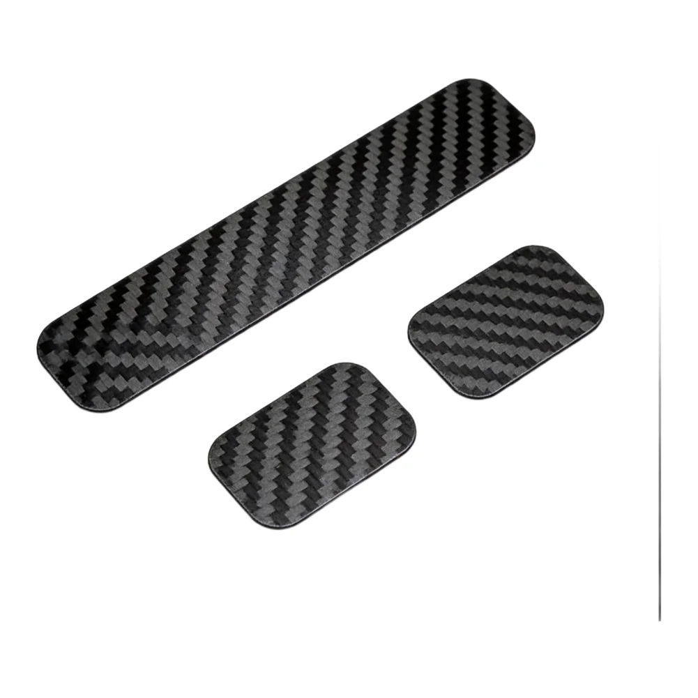 Bicycle Chain Guard for Frame Protection Against Scratches and with Carbon Fiber Texture PVC 22x3.5MM Dimensions
