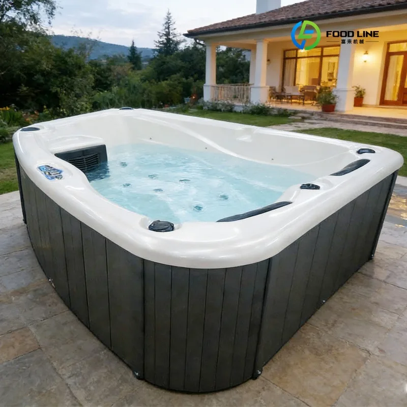 2026 New FL Customized Luxury Indoor Spa Massage Bathtub High-grade Acrylic Jacuzzi Hot Tub for Adults & Children Spa Pools