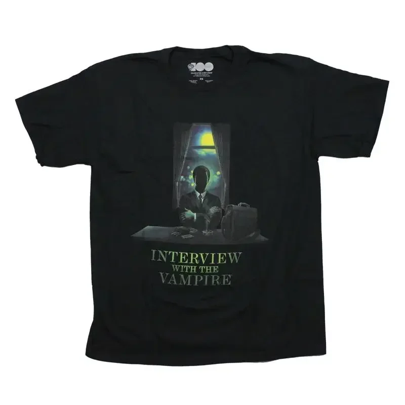 Interview with a Vampire New Adult T Shirt Sitting at Desk in the Dark