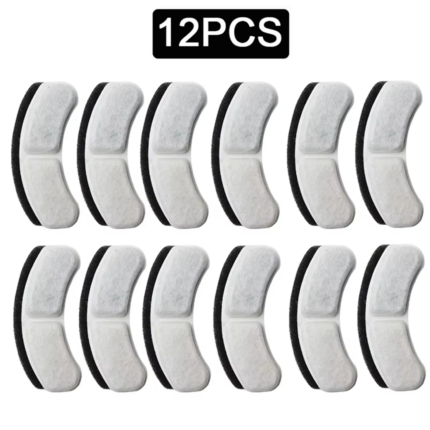 【FAVORITE】24Pcs Cat Water Fountain Filters Pet Water Dispenser Filter Cartridges Cat Dog Feeding And Watering Supplies