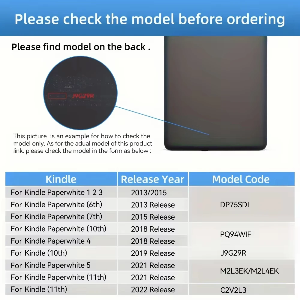 Painted Case for Kindle Paperwhite 1 2 3 5 6 10th 11th 12th Generation 6 6.8 7 Inch 2024 2022 2021 Magnetic Pouch Cover Shell
