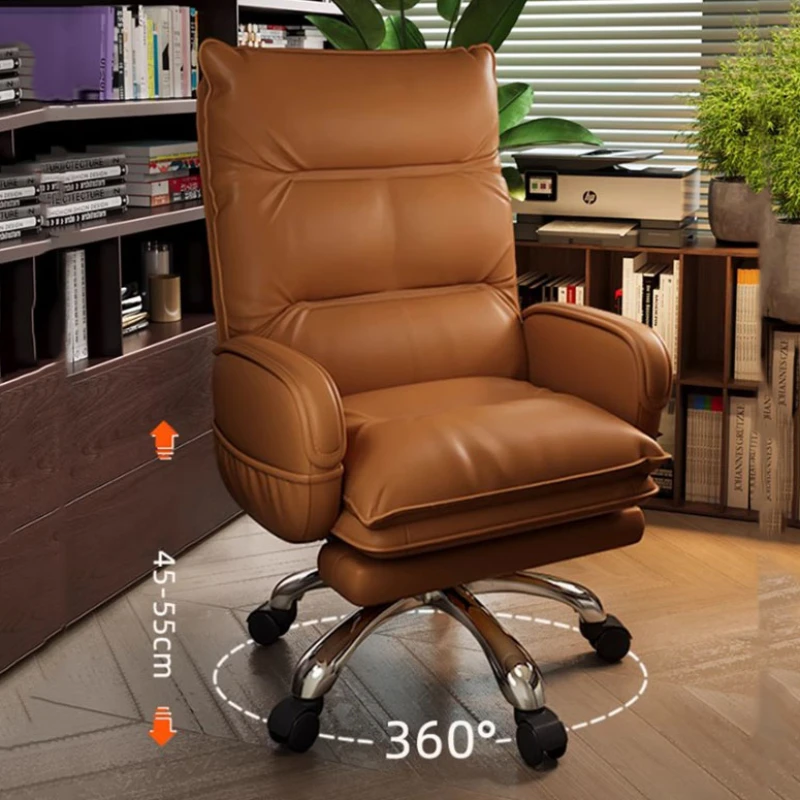 Gaming Rotating Executive Office Chair Ergonomic Recliner Designer Lounge Office Chair Nordic Cheap Chaises De Bureau Furniture