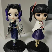 Anime Figure Demon Slayer Figures Kimetsu No Yaiba Doll Tanjiro Nezuko Zenitsu Figurine Plum Rain Series Action Figure Model Toy 5