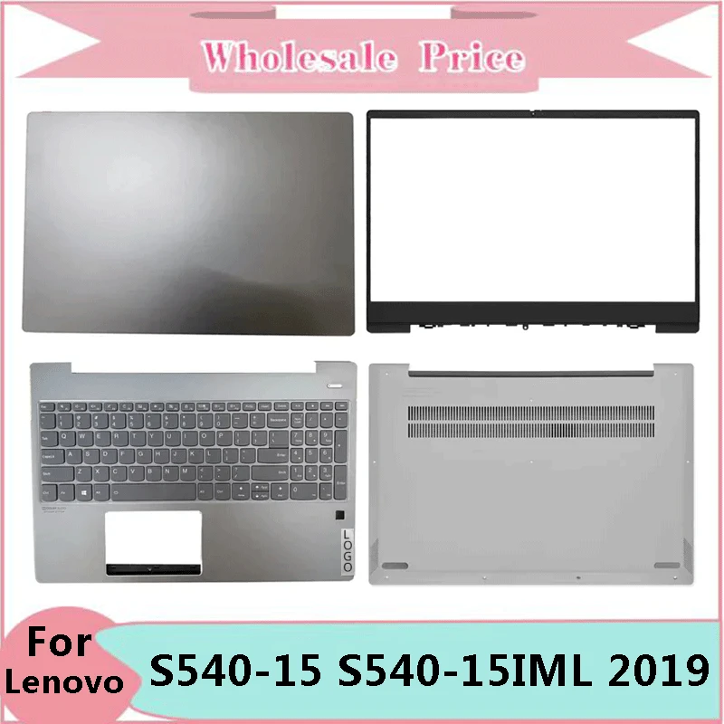 

NEW For Lenovo Xiaoxin AIR15 S540-15 S540-15IML 2019 Laptop LCD Back Cover Front Bezel Upper Palmrest Bottom Case Keyboard Hinge