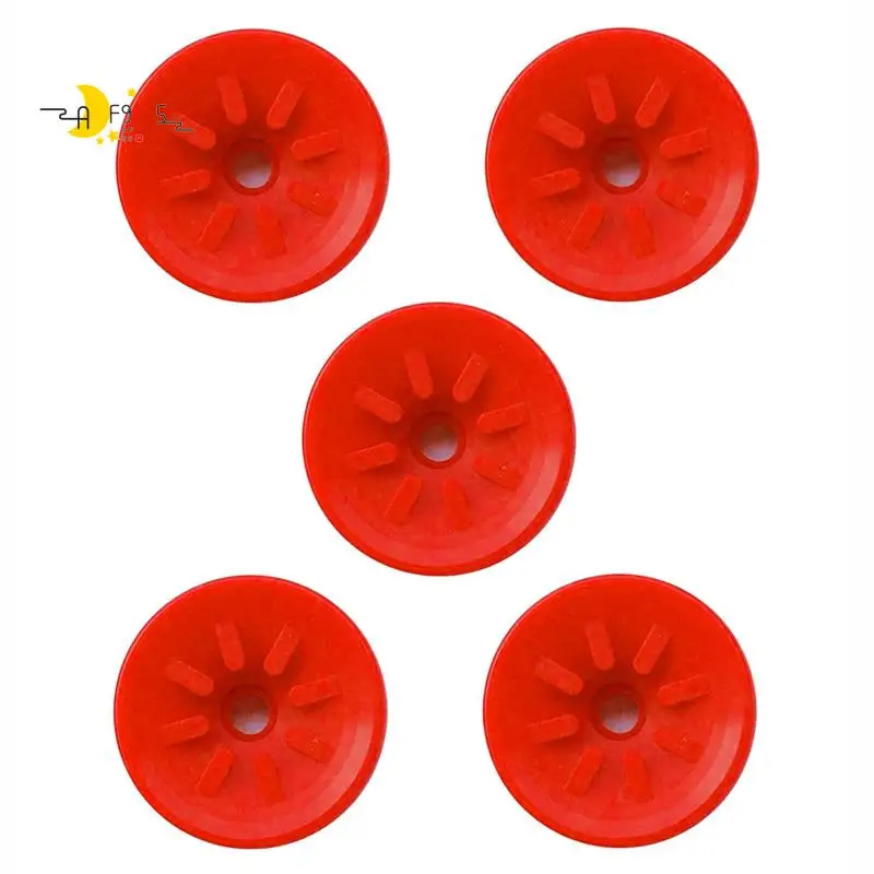 

AF95-Industrial Flat Vacuum Suction Cup F Series Single-Layer Silicone Robotic Arm Accessory With Ribs,Pack Of 5 Pcs