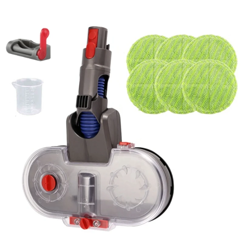 

For Dyson V15 V7 V8 V10 V11 Dry& Wet Mop Cleaning Head Vacuum Attachment Electric Mop Head With Detachable Water Tank