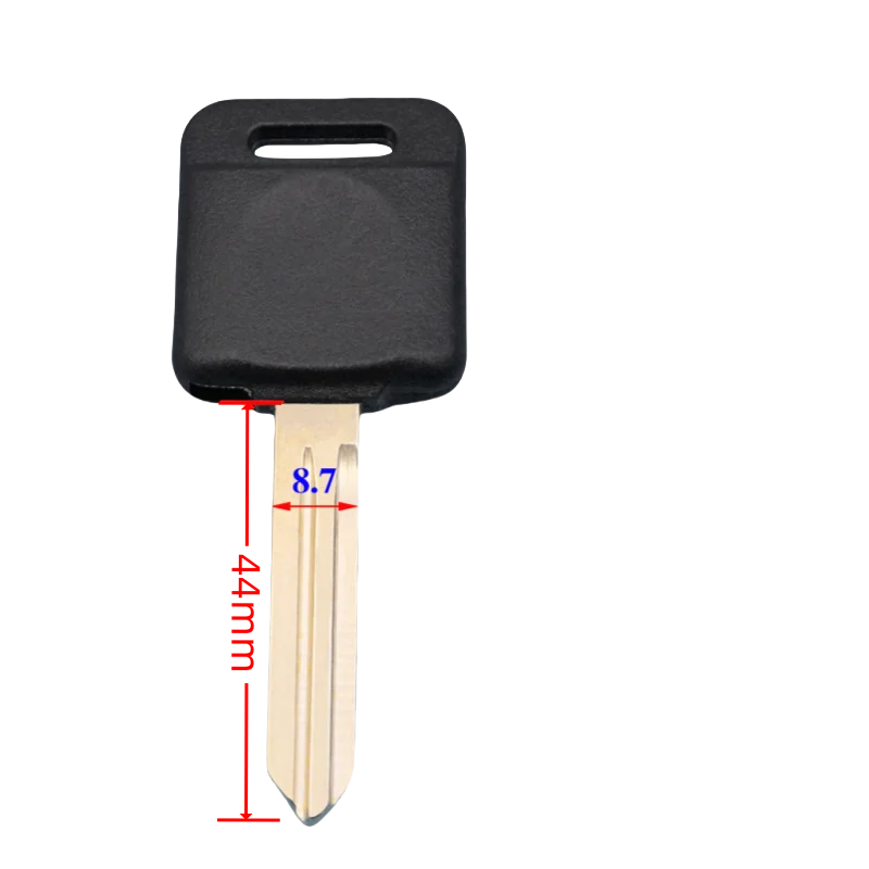 Keychannel Car Key Shell Transponder Key Case With Uncut NSN14 Key Blade ID46 4D60 Chip for Nissan Tiida Sentra Juke Altima