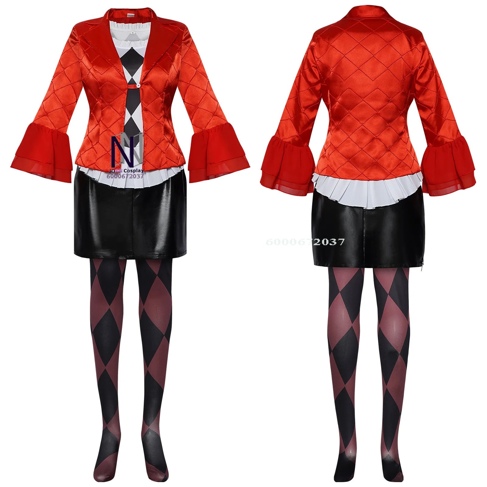 

Suicide Harley Cosplay Costume - Kids & Women's Outfits for Halloween and Carnival, from 2024 Movie Joker Quin Squad