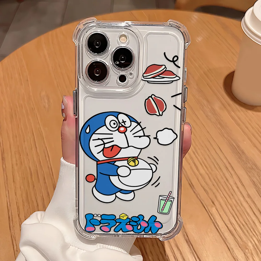 حافظة لهاتف آيفون 17 16 15 14 13 12 11 PRO MAX 7 8 PLUS Air XR X XS MAX غطاء كرتوني مضاد للشفاء