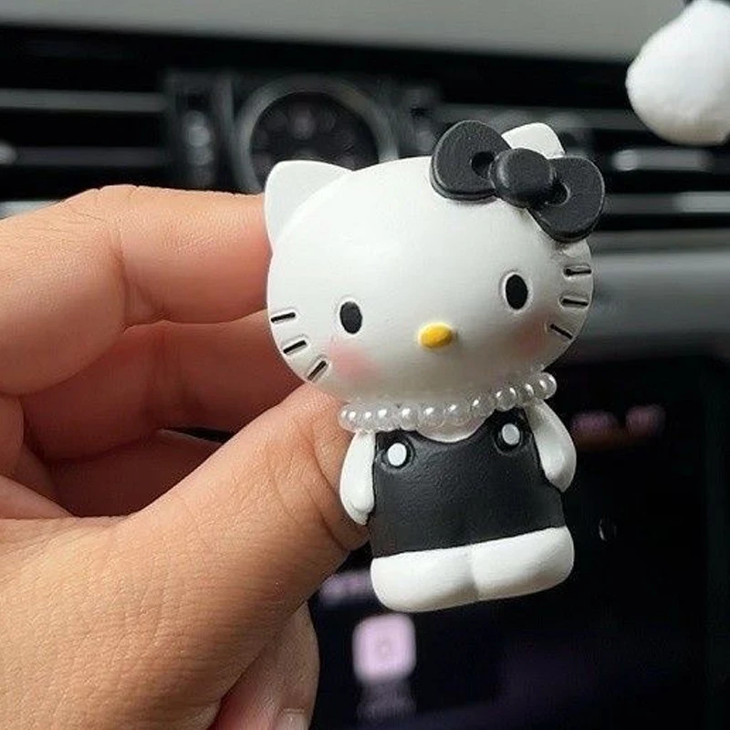 خمر اللؤلؤ القوس لطيف Kawaii HK سيارة الروائح الديكور هدية كاواي اليابانية كيتي سيارة منفذ الهواء الروائح زخرفة