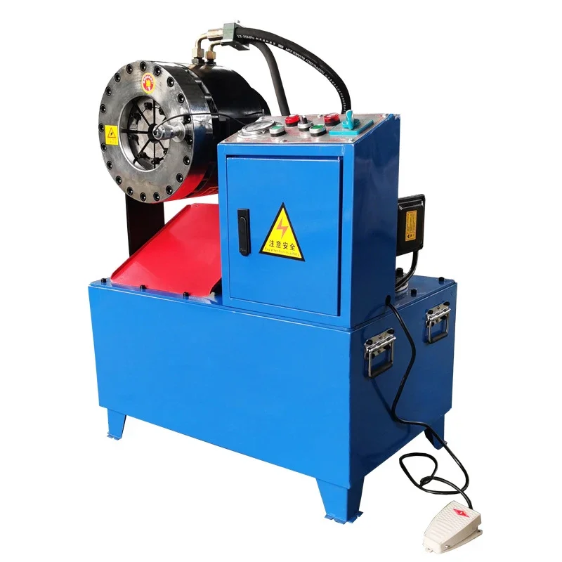 Good Quality High Pressure Plastic Rubber Processing Machinery Mini Hydraulic Portable Hose Pipe Crimping Machine