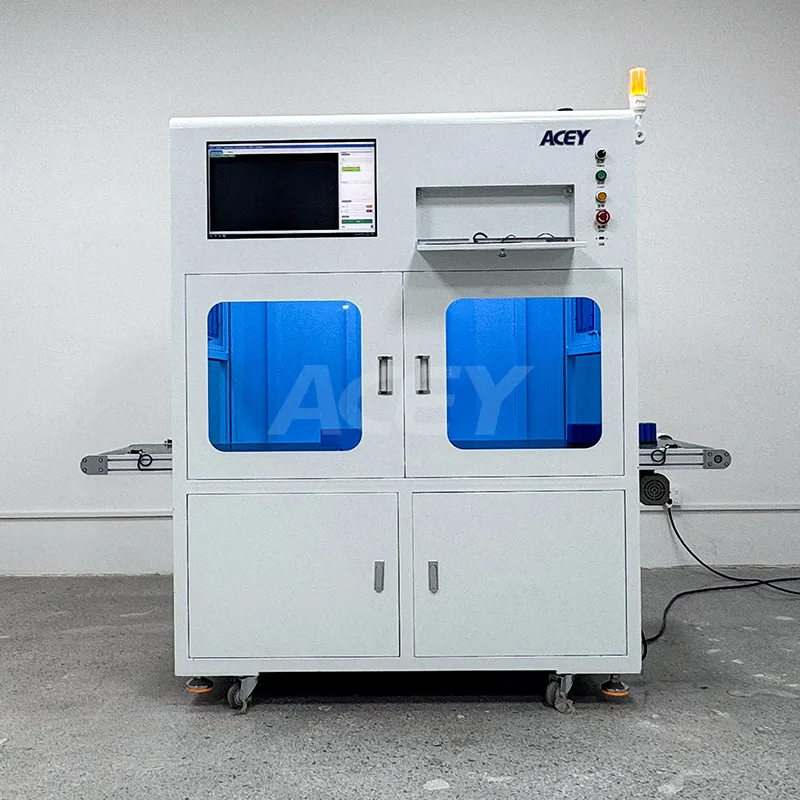 Automatic  Visual Inspection Machine for 18650 21700 26650 32700  Positive Negative Electrode Detection