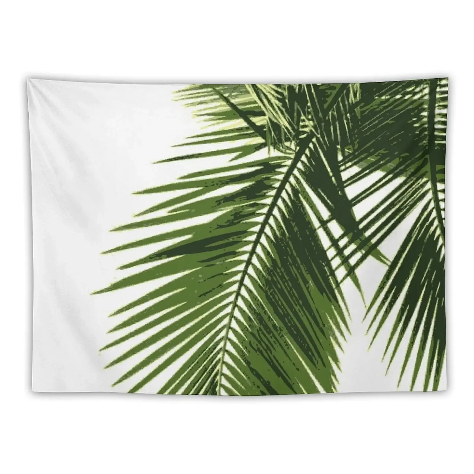 

Tropical Palm Leaves Tapestry Aesthetic Home Decor On The Wall Tapestry