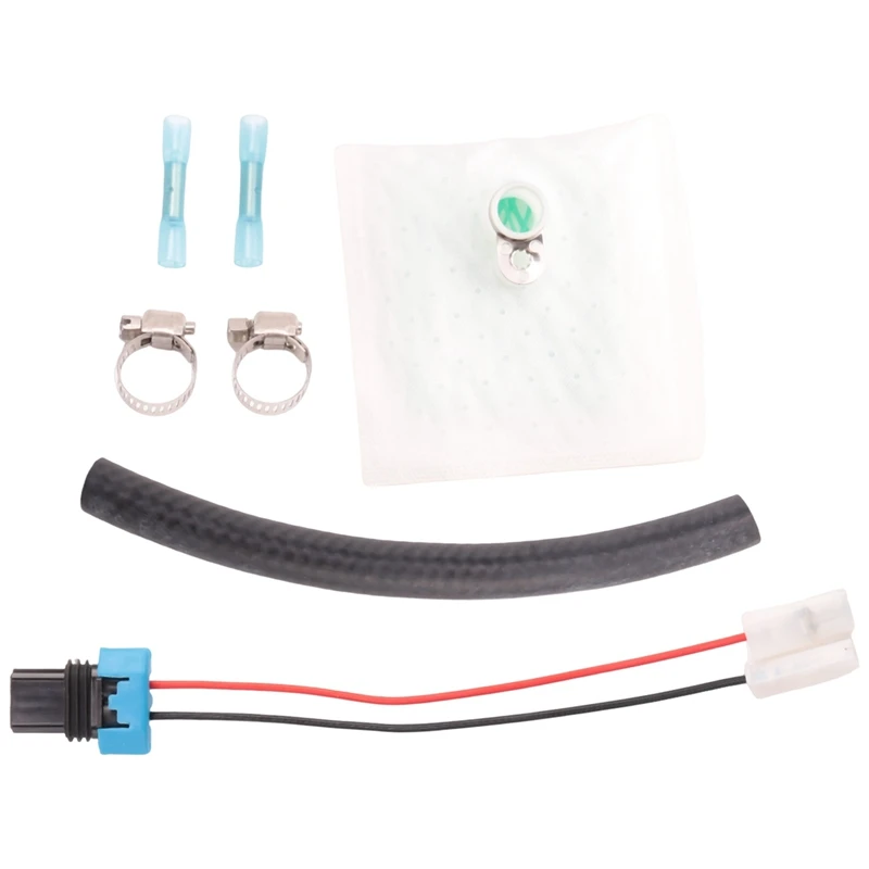 400-0085 Fuel Pump Install Kit For Walbro TI E85 F90000274 F90000267 Jumper Wire Fuel Hose Filter Clamps Connectors Spare Parts