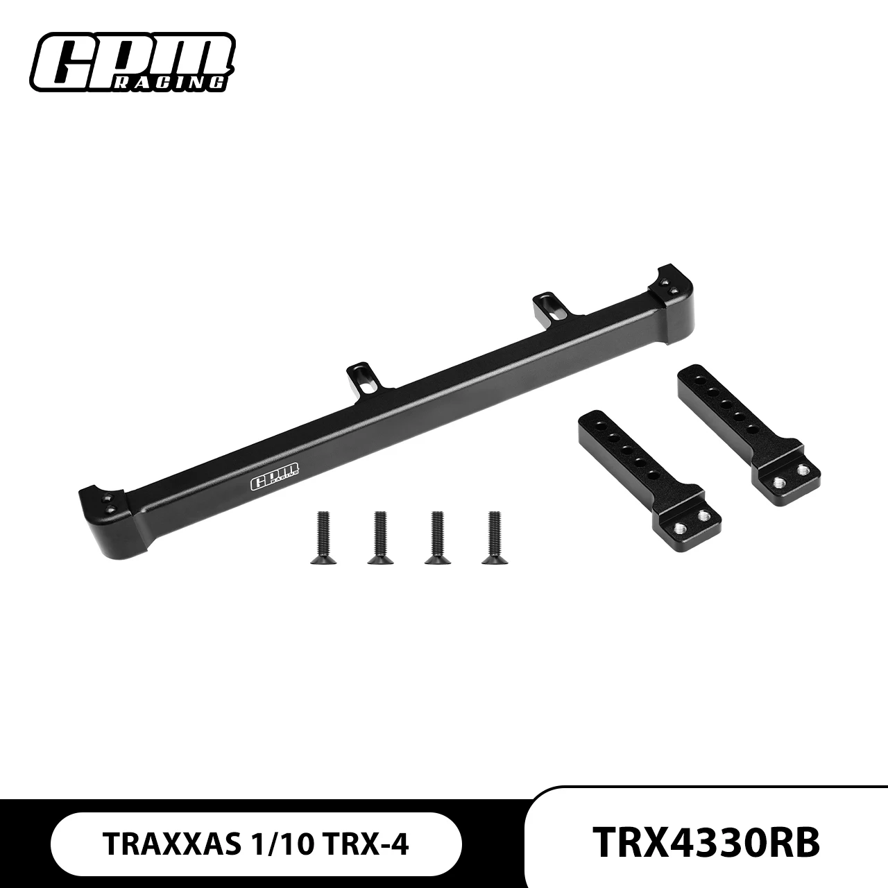 

GPM Aluminium Rear Bumper On-Road Street Fighter For TRAXXAS 1/10 TRX4 Defender