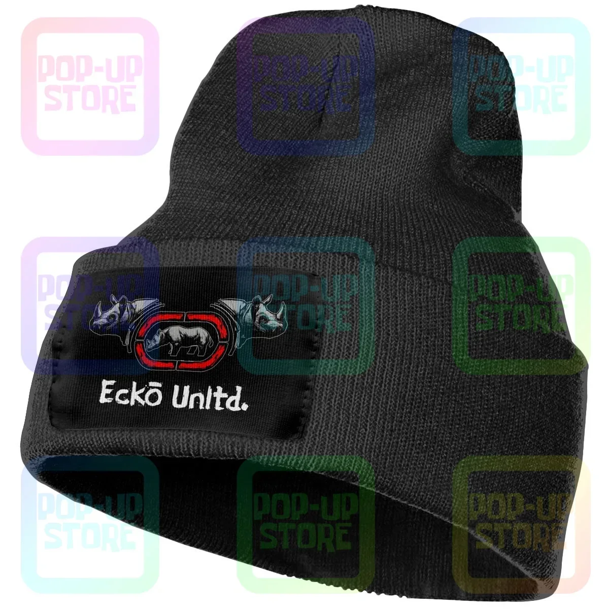 Ecko Unltd Rhino Knitted Beanie Hat Beanies Cap New Hipster Best Seller