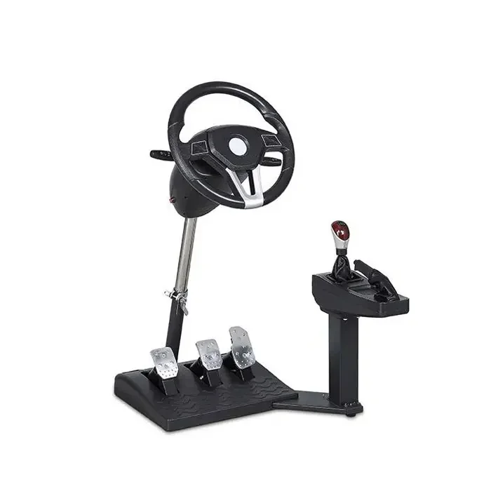 Left hand portable car driving simulator