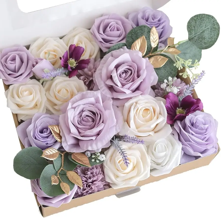 

Artificial Flowers for DIY Wedding Decoration Bridal Bouquet Table Centerpieces Flower Garland Wreaths Aisle Arch Flower Decorat