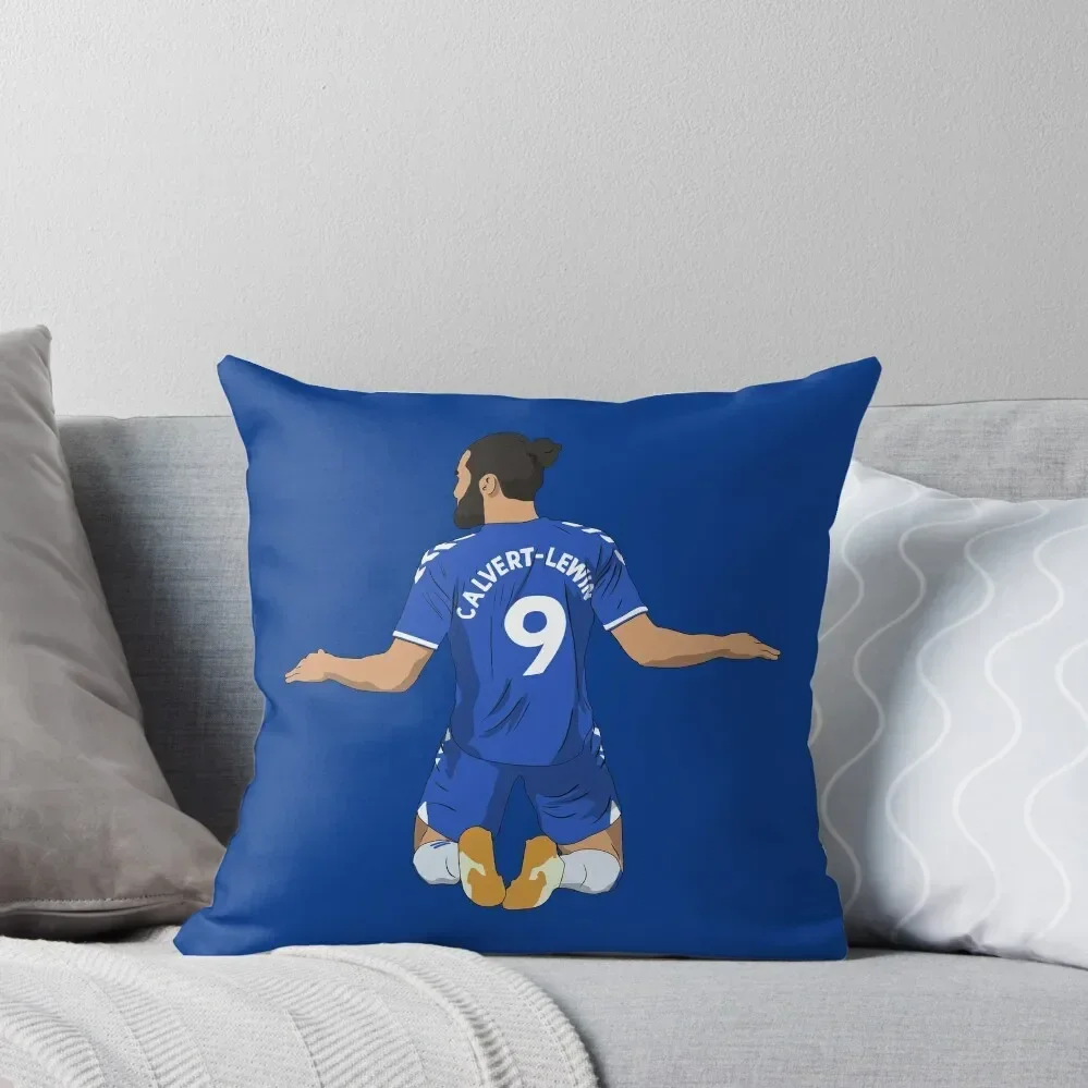 Dominic Calvert Lewin Goal Celebration Throw Pillow Sofa Cushion Cover Cushion Cover pillow