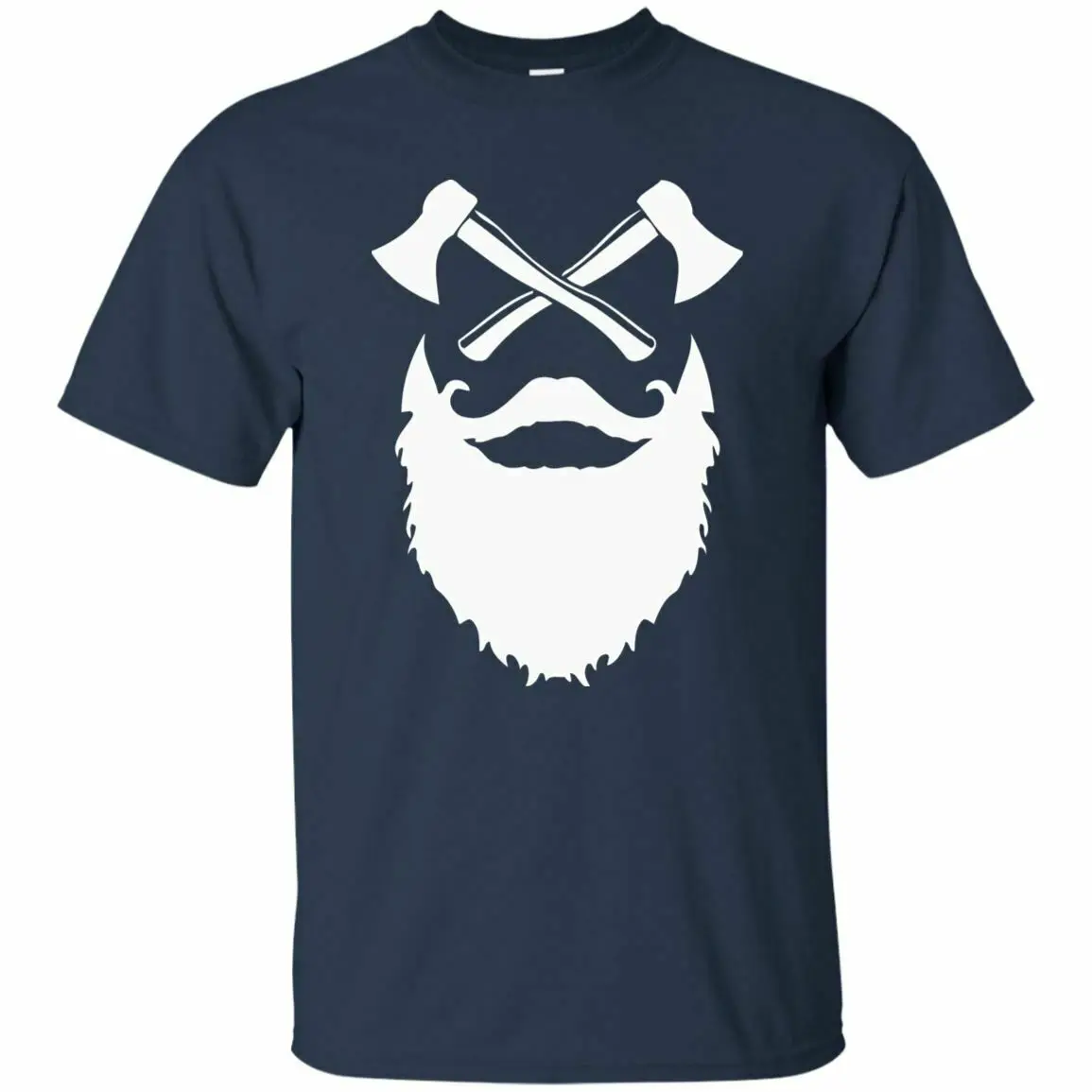 Funny Bearded Man Axe Throwing Graphic Hatchet Gift T Shirt. Short Sleeve 100% Cotton Casual T-shirts Loose Top Size S-3XL