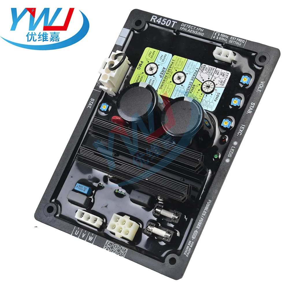 Replace R450 R450M R450T Automatic Voltage Regulator AVR for Diesel Leroy Somer Generator Manufacture by China