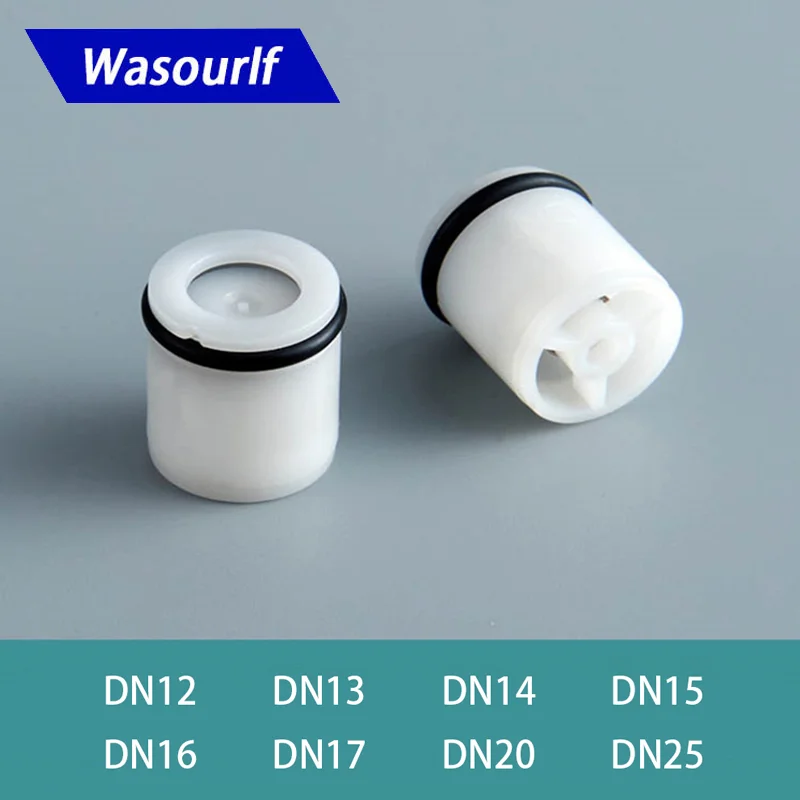 Wasourlf DN8 DN15 DN25 Plastic Check Valve One Way Non Return Valve for Water Filter RO System Pipe Water Heater  1/4