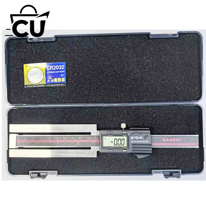 Boring Machine Digital Setting Caliper, High Precision Electronic Vernier for Internal Depth & Hole Diameter Measurement