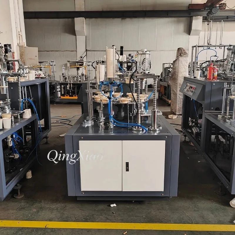 FOB Paper Cup Forming Machine Efficient Continuous Production Wear Resistant Forming Molds Uniform Cup Shaping Adjustable Sizes