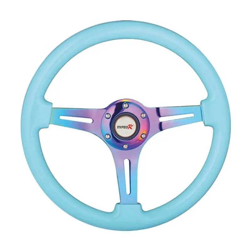 

Classic Vintage 350MM Wood Wooden Steering Wheel Car Modified Drifting Steering Wheel
