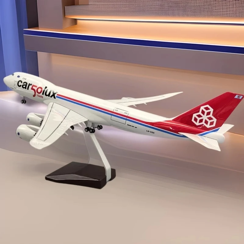 

Decor 1/160 Scale Luxembourg Cargo B747-8F Cargolux Airplane Freight Transport Diecast Resin Plane Model Collection Display Gift