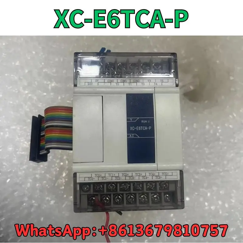 

Used PLC XC-E6TCA-P test OK Fast Shipping