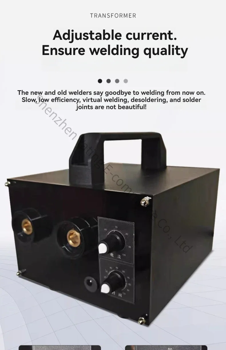 1PC 18650 Lithium Battery Welding Machine Small Spot Welding Machine Pure Nickel Plating Spot Welding Machine