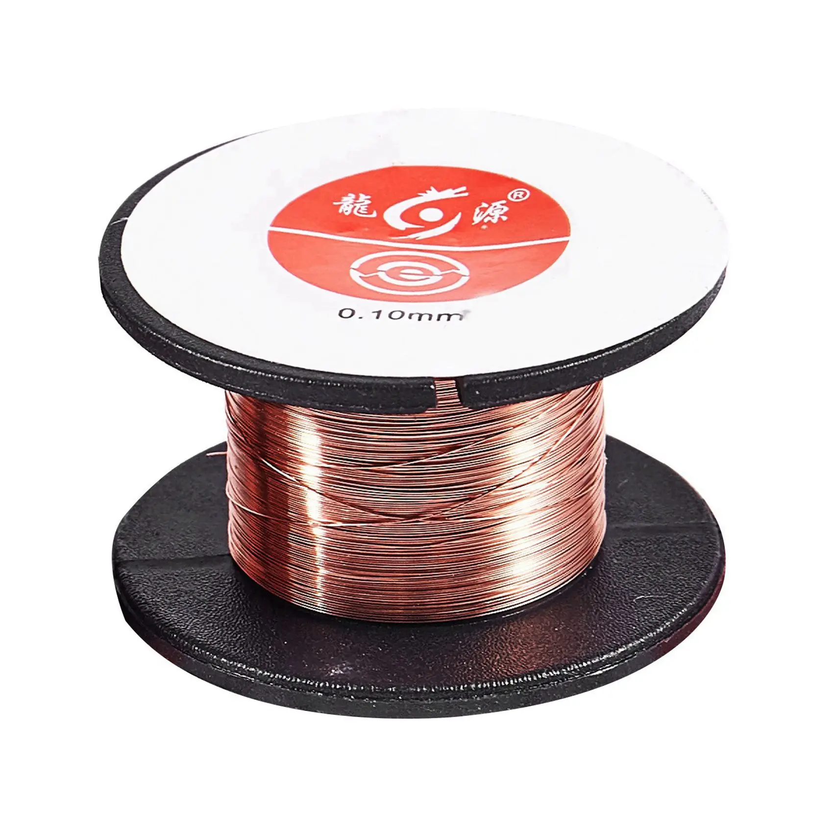 

New Shown-10 Pcs 0.1Mm Diameter Copper Soldering Solder Enamelled Reel Wire