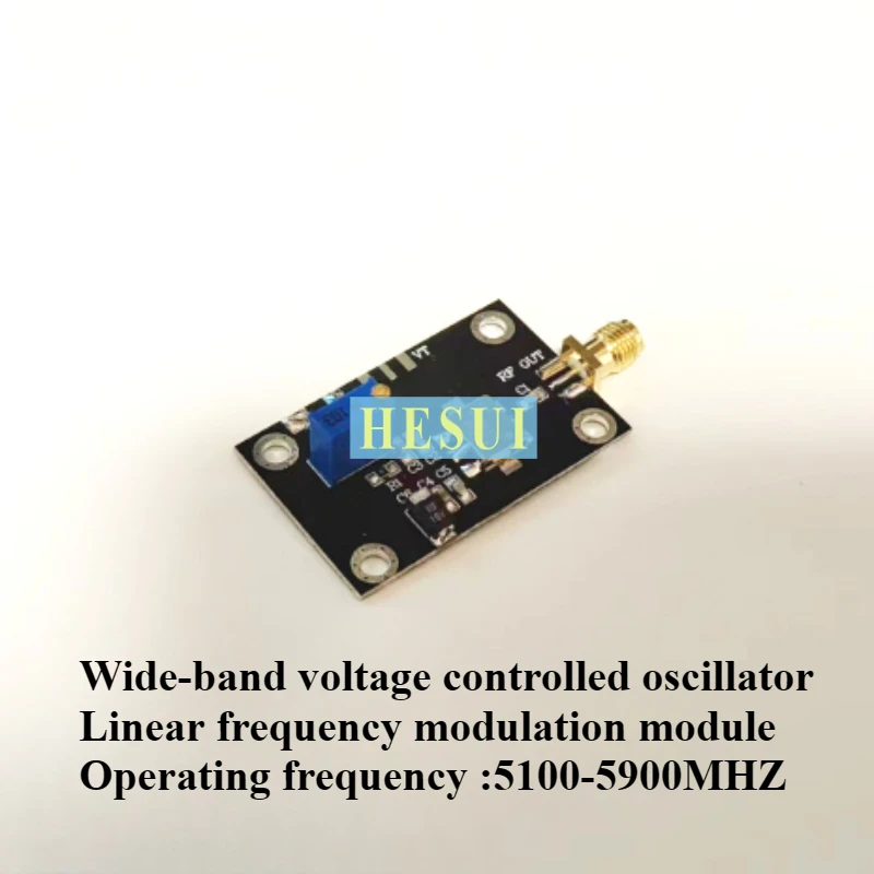 5100-5900MHz Voltage Controlled Oscillator 5.2 5.8G Point Frequency Source RF  Broadband