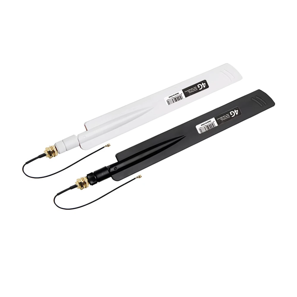 2pcs 4G Antenna With MHF1 to SMA Female Pigtail High Gain 38dBi 700-2700MHz For 3G LTE Wireless Network Card Wifi Router Module