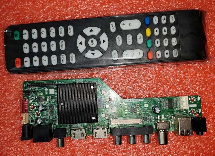 T.SK518D.03 4-core WiFi TV motherboard FOR Compatible with various LCD screens, with programs available