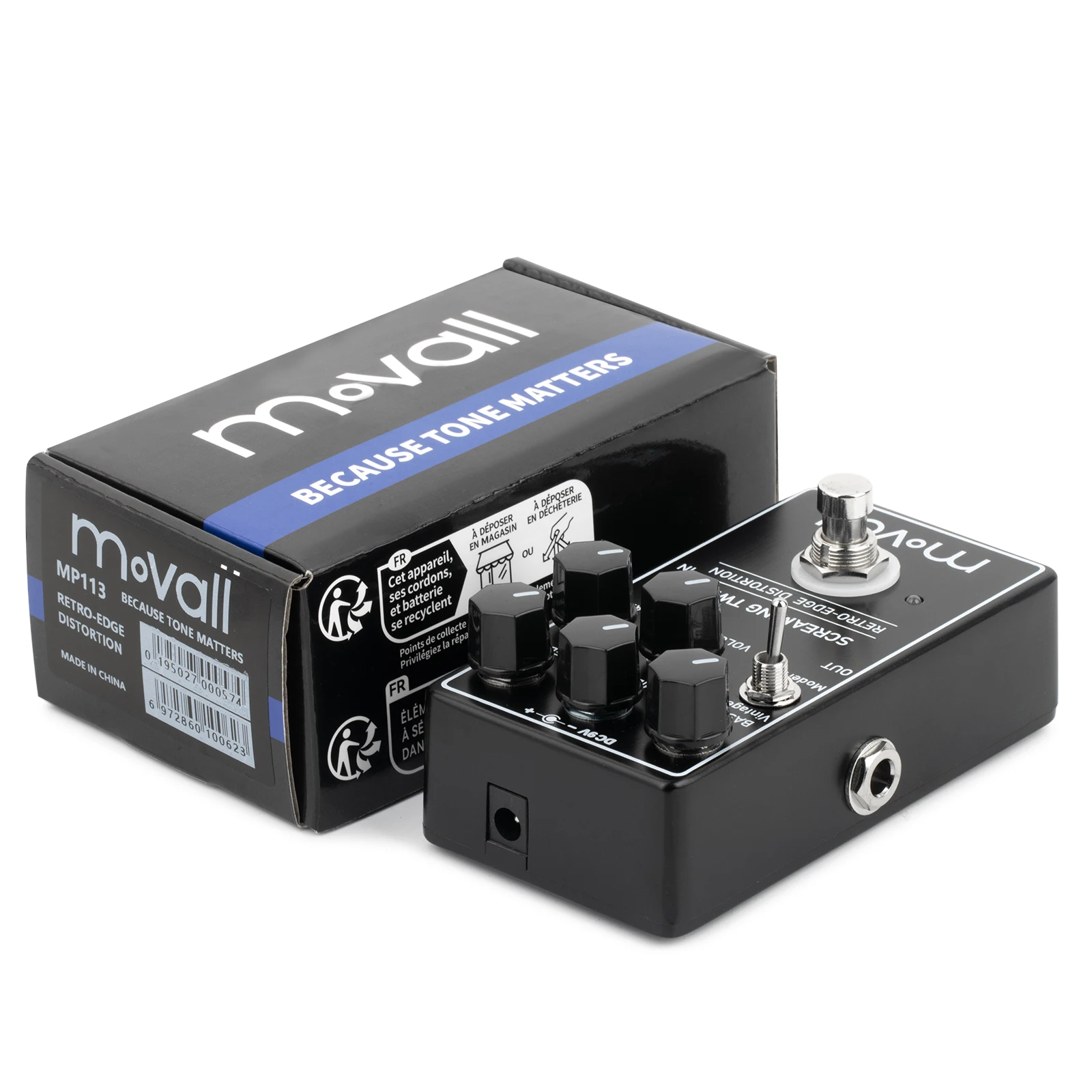Movall MP113 خمر الحديثة تشويه تأثير الغيتار دواسة #6