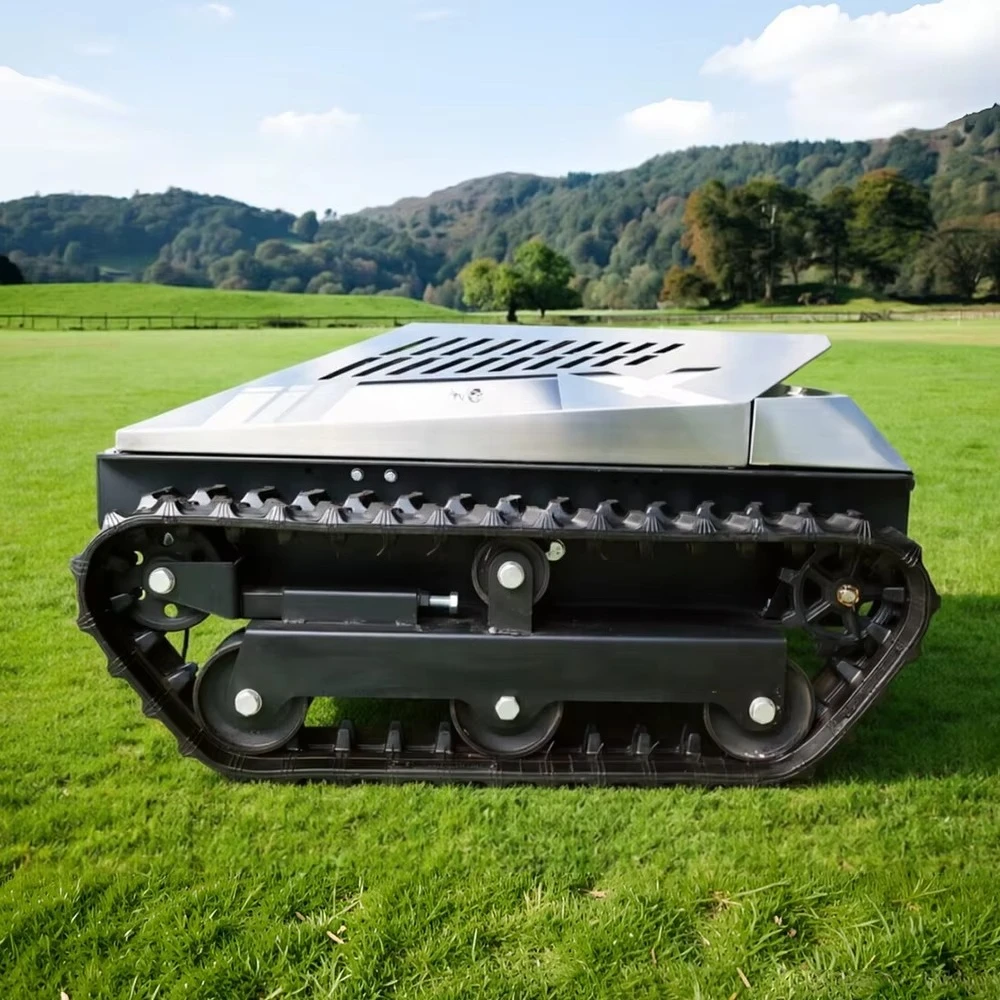 Golf Course Management 4-Stroke Petrol Remote Control Lawn Mower Robot 100cm Mowing Width Professional Industrial Grade