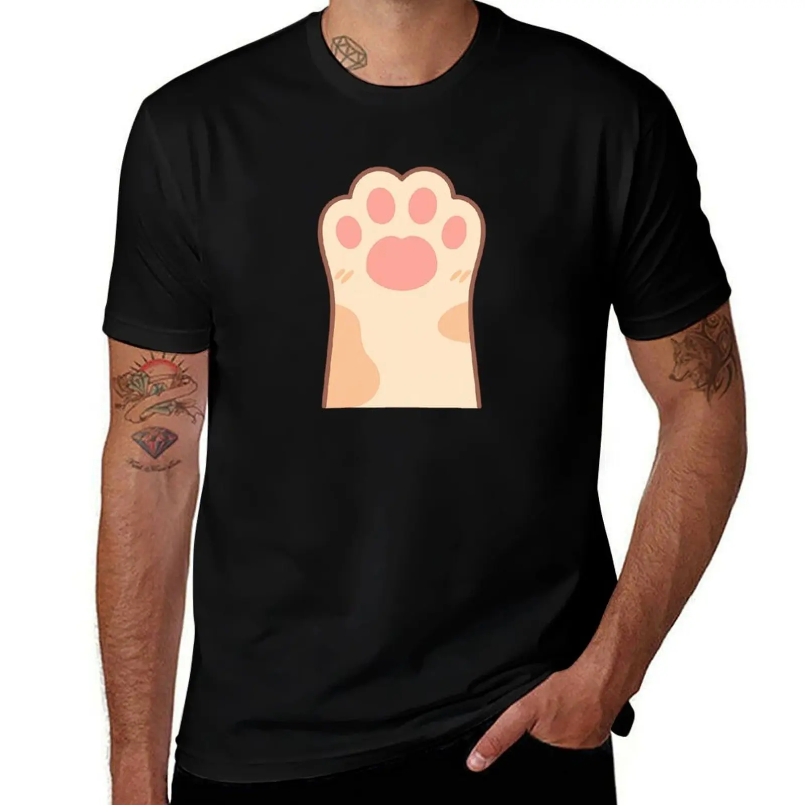 

Heart Bean Cat Paw – Kawaii Boop Sticker T-Shirt Louboutins blue lock Funny t-shirt sweat t shirts for men