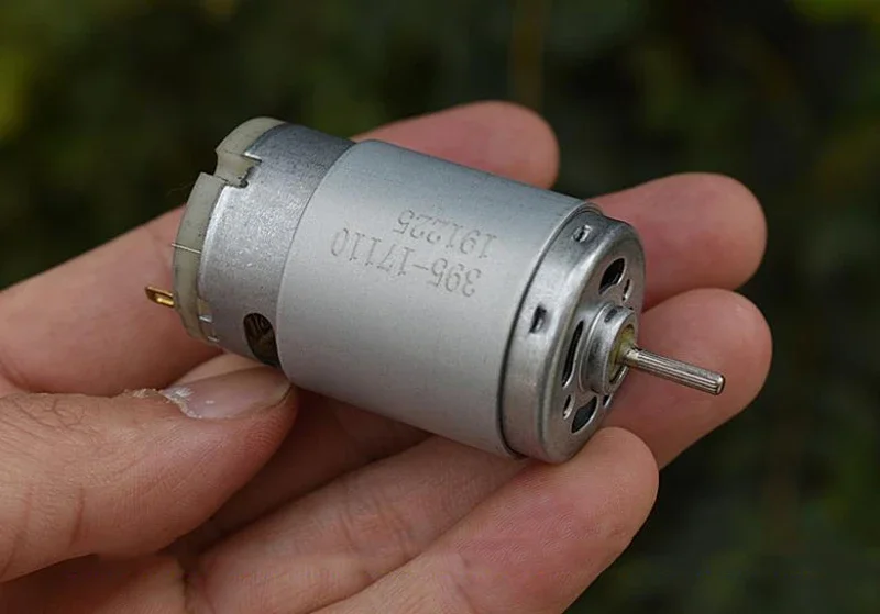 1 adet RS-395-17110 DC 24V 30V 36V 10000RPM-16000RPM yüksek hızlı mikro 28mm elektrik motoru tırtıllı mil saç kurutma makinesi oyuncak modeli DIY