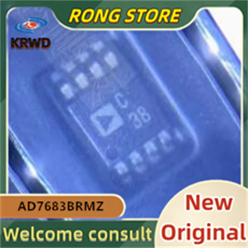 

(5PCS) C38 C3B AD7683BRMZRL7 AD7683BRMZ AD7683 New and Original Chip IC