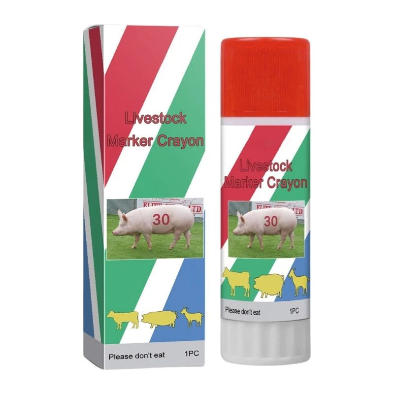 

Livestock Drawing Pen Pig Marker Pen Livestock Marker Crayon for Cows Sheep Agriculture Livestock Marking Accessories